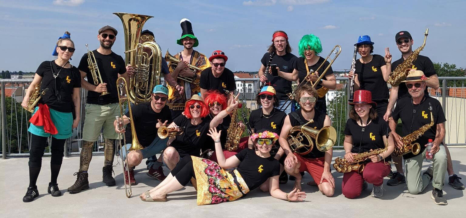 Fanfare Gertrude Brassmusik Band aus Berlin